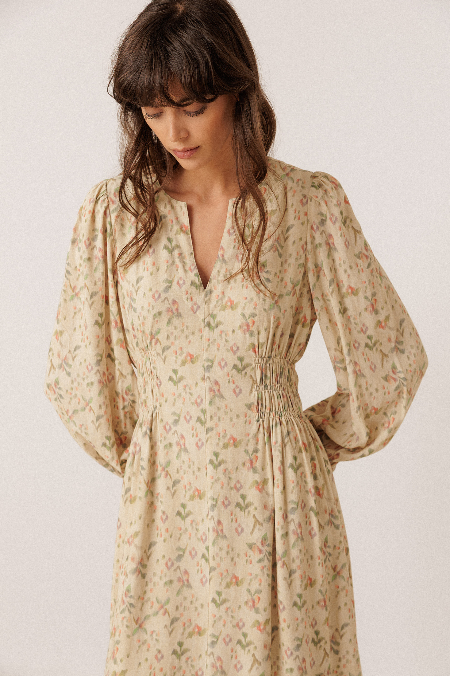 BOHO-PRINT DRESS