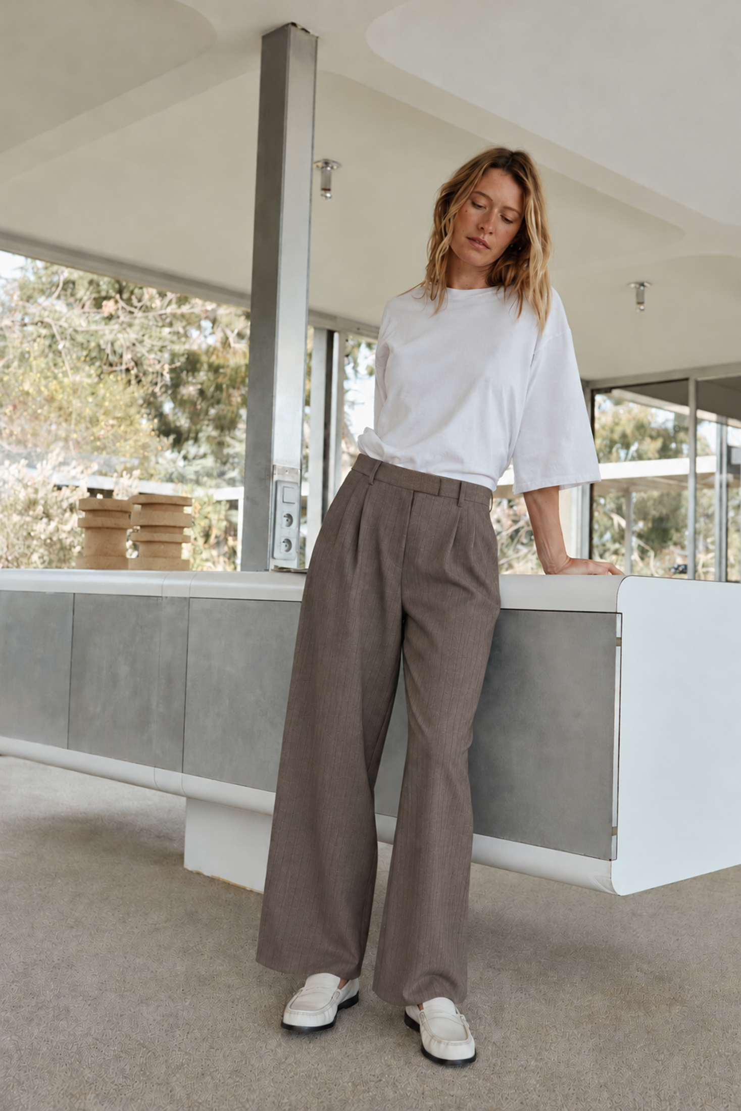DRESSY PANTS WITH DARTS