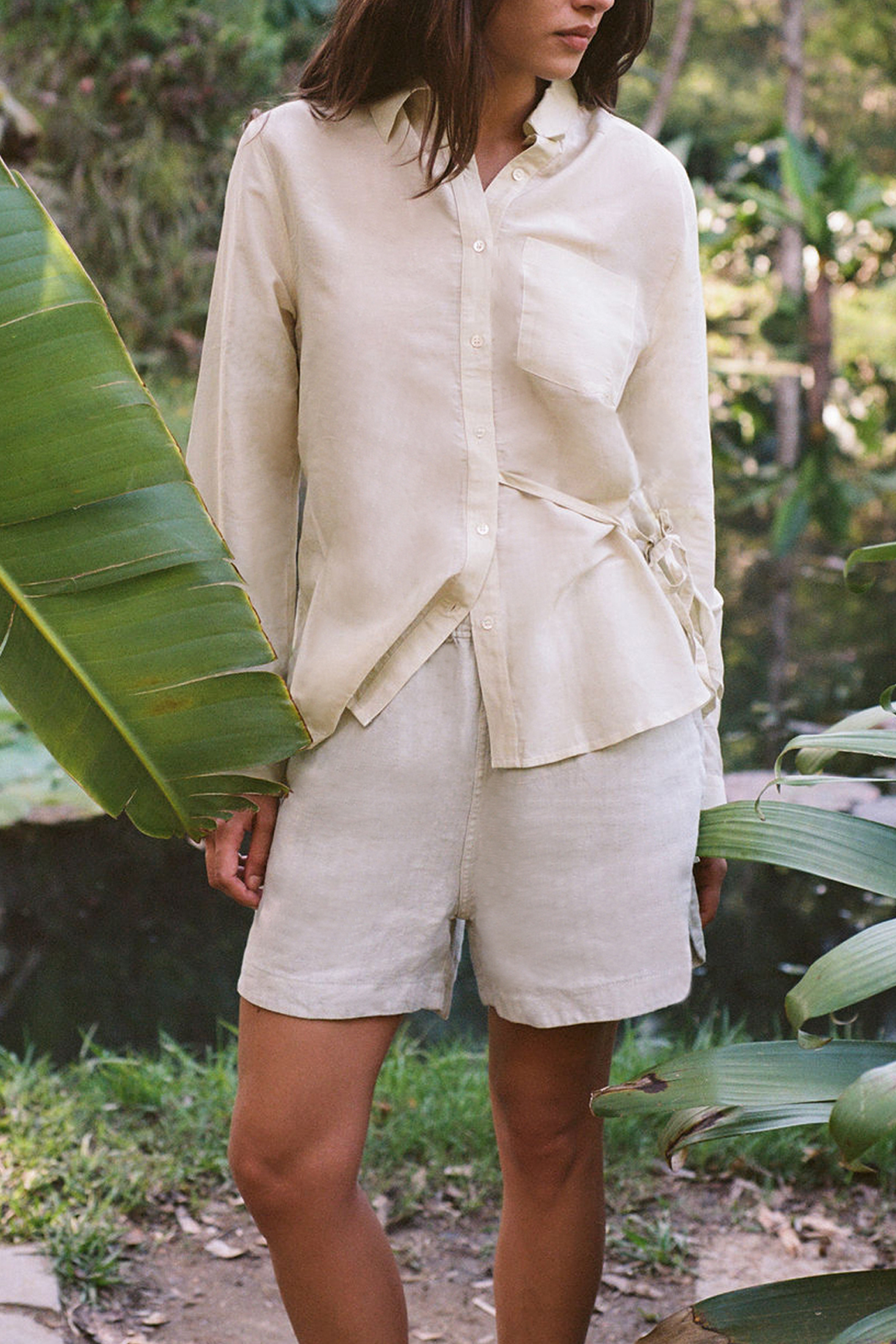 COTTON SILK SHIRT